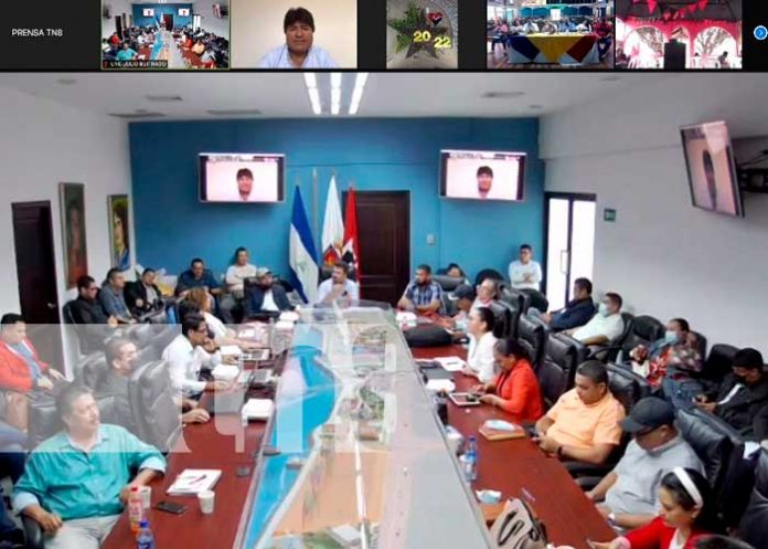 Evo morales participa en reunión virtual de UVE del FSLN