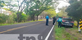 Motociclista pierde la vida en accidente de tránsito, Rivas