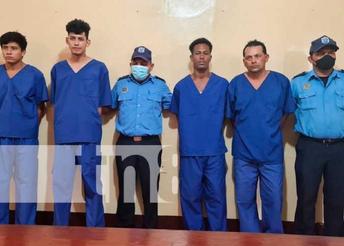 9 sujetos detenidos por diferentes delitos en El Rama