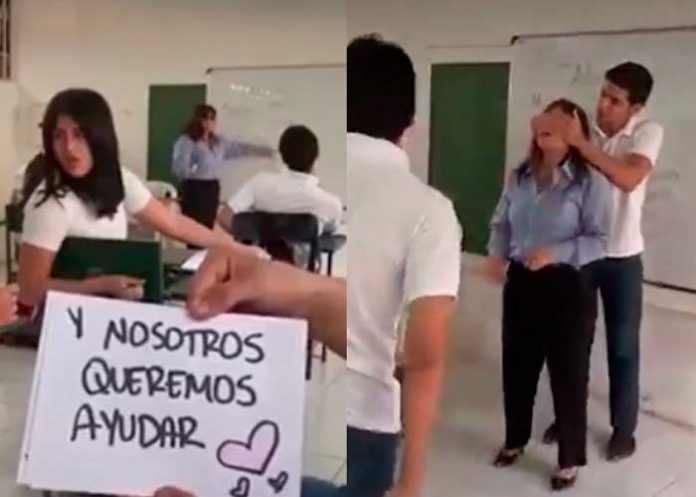 .3 Donan dinero a su maestra para pagar quimioterapias