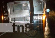 Accidente de tránsito deja un muerto y daños materiales en Chinandega