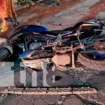Dos lesionados en accidente en las cercanías de Las Piedrecitas, Managua Dos lesionados en accidente en las cercanías de las piedrecitas, Managua