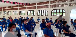 Privados de libertad reciben charlas del consumo de tabaco en Tipitapa