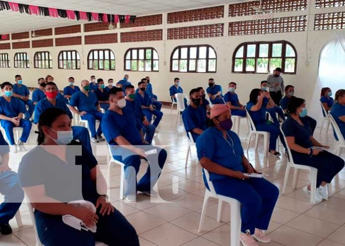 Privados de libertad reciben charlas del consumo de tabaco en Tipitapa