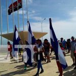 Con relevo de banderas, conmemoran en Nicaragua el Día de la Dignidad Nacional