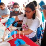 Elaboran el pastel más grande en Jinotepe Elaboran el pastel más grande en Jinotepe