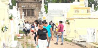 Cementerio de Granada fue concurrido este 30 de mayo
