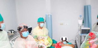 Un presente para mujeres que dieron a luz en Bluefields el Día de las Madres