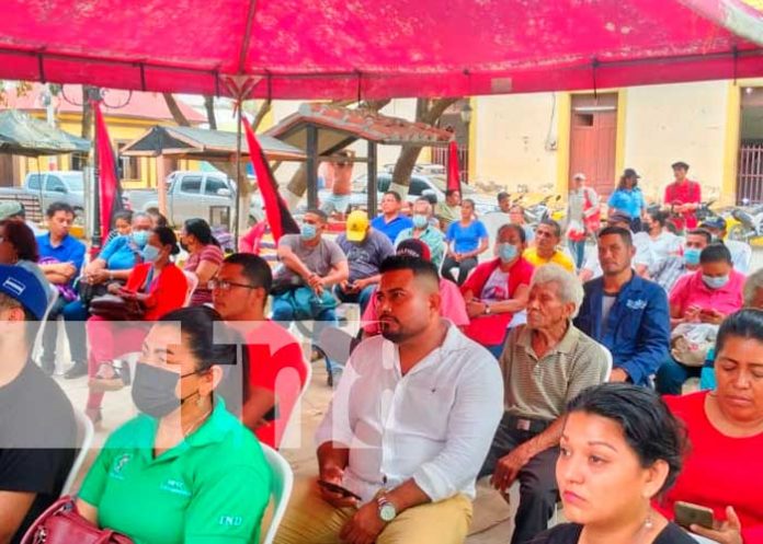 3 Habitantes de Nandaime celebran el Día de la Dignidad Nacional