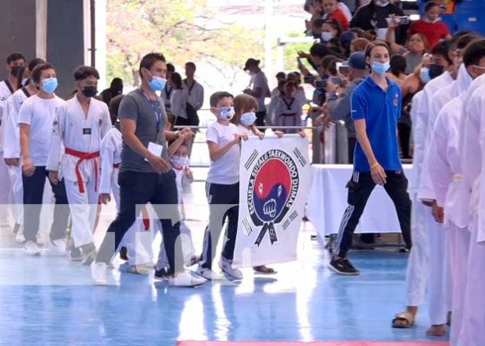 Inauguran juegos juveniles Managua 2022