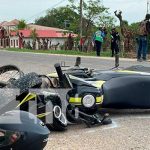 Nueva Segovia: Supuesta invasión de carril deja a un motociclista lesionado en Jalapa Nueva Segovia: Supuesta invasión de carril deja a un motociclista lesionado en Jalapa