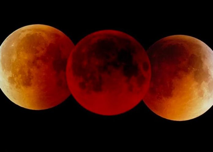 Evento astronómico Eclipse total de Luna