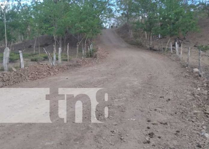Comunidad de Boaco ya cuenta con carretera de calidad