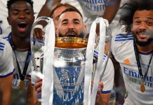 Benzema, mejor jugador de la temporada en la Champions karim, benzema, real, madrid, futbol,