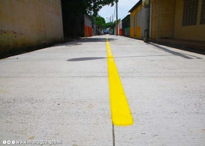 ALMA inaugura 3 cuadras nuevas en Managua