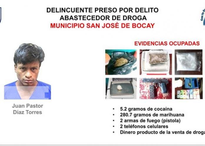 En Jinotega, Policía capturó a homicidas y abastecedores de drogas