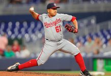 Ramírez sin permitir carreras en tres relevos y Loáisiga se apunta Hold erasmo, ramírez, nationals, washington, mlb, loáisiga,