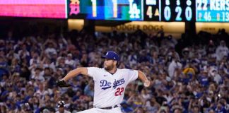 clayton, kershaw, dodgers, angeles, mlb,