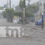 Gobierno de Nicaragua presenta informe de afectaciones por lluvias en Managua Fuerte aguacero en Managua causa abnegaciones en vías y barrios