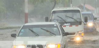 Fuerte aguacero en Managua causa abnegaciones en vías y barrios