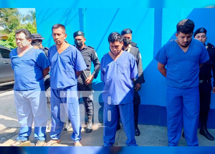 MASAYA-1 Masaya: Policía presenta presuntos autores de graves delitos