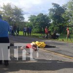 ¡Trágico! Motociclista muere al chocar con un camión en Rivas ¡Trágico! Motociclista muere al chocar con un camión en Rivas