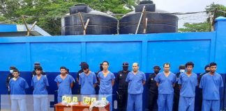 Policía de Río San Juan captura a 10 sujetos por delitos de alta peligrosidad