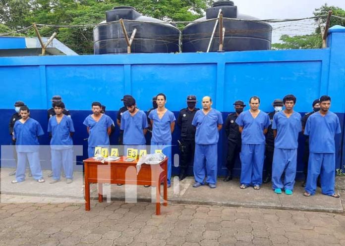 RIO-SAN-JUAN-1 Policía de Río San Juan captura a 10 sujetos por delitos de alta peligrosidad