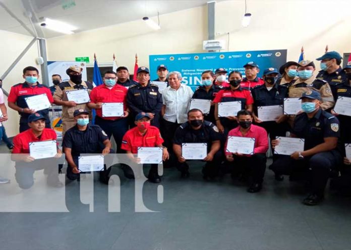 SINAPRED-NICARAGUA-3 SINAPRED desarrolla capacidades de respuesta en servidores públicos / TN8