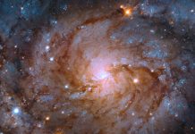 El satélite espacial Hubble captura imagen de la galaxia espiral IC 342 El satélite espacial Hubble captura imagen de la galaxia espiral IC 342