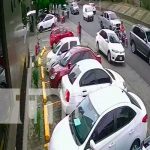 Irresponsabilidad de madre casi provoca tragedia en Managua (VIDEO) Accidente por irresponsabilidad de una madre en Managua