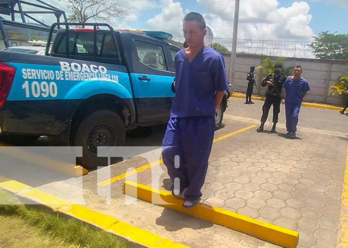 Delincuentes atrapados por las autoridades en Boaco