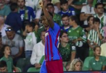 Barcelona gana 2-1 en visita al Betis y valida su pase a Champions barcelona, ansu fati, futbol, españa, champions,