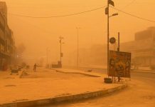 Alerta por tormenta que afecta Irak
