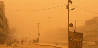 Alerta por tormenta que afecta Irak