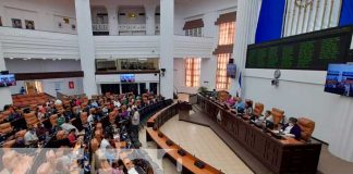 Sesión desde la Asamblea Nacional de Nicaragua