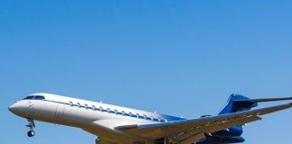 Presentan una vista del nuevo avión Global 8000
