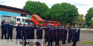 Preparan nuevos bomberos para prestar servicios a familias en Nicaragua