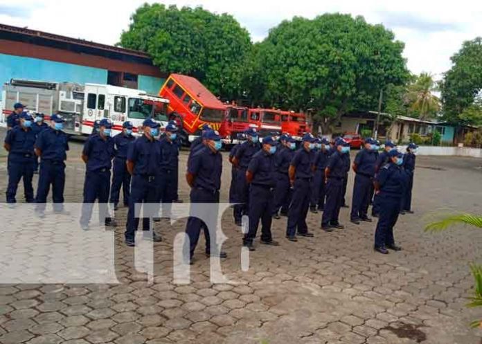 b3 Preparan nuevos bomberos para prestar servicios a familias en Nicaragua