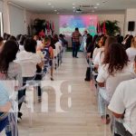 Mujeres del baloncesto en Nicaragua se preparan para futuros torneos Encuentro con mujeres que practican el baloncesto en Nicaragua