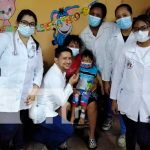 Celebran cumpleaños a menor con enfermedad terminal en Bluefields Celebración de cumpleaños desde el hospital de Bluefields