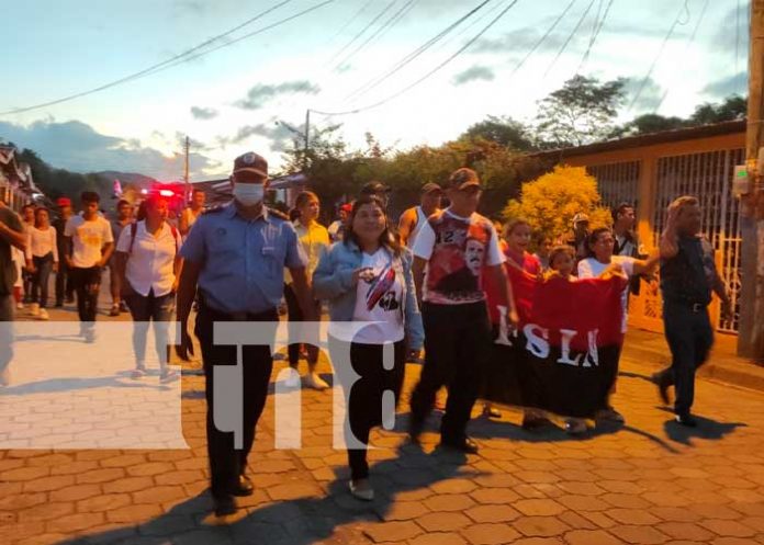 Homenaje a Sandino desde Boaco