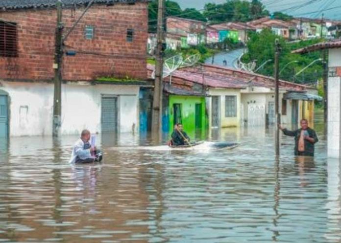Intensas lluvias dejan 28 muertos en Pernambuco, en el nordeste de Brasil