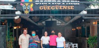 Visita de Anasha Campbell, titular de INTUR, a negocios de Jinotepe, Carazo