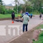 Niña muere atropellada por motocicleta en Santo Domingo, Chontales Niña perece atropellada por motocicleta en Santo Domingo, Chontales