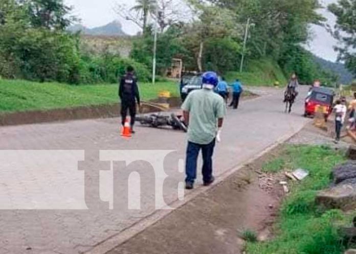Niña perece atropellada por motocicleta en Santo Domingo, Chontales