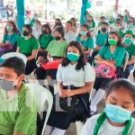 Promueven el reciclaje para manualidades en colegio de Tipitapa Actividad para promover el reciclaje en colegio público de Tipitapa