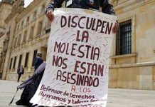 Colombia: Otro líder social es asesinado, con él ya van 70 en el 2022 Colombia: Otro líder social es asesinado, con él ya van 70 en el 2022