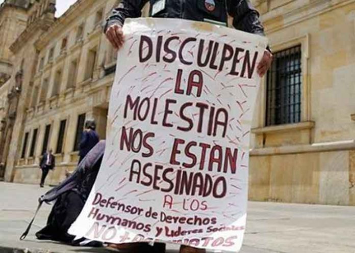 Colombia: Otro líder social es asesinado, con él ya van 70 en el 2022