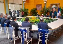 Reunión de la delegación iraní con autoridades de Nicaragua